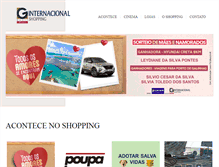 Tablet Screenshot of internacionalshopping.com.br